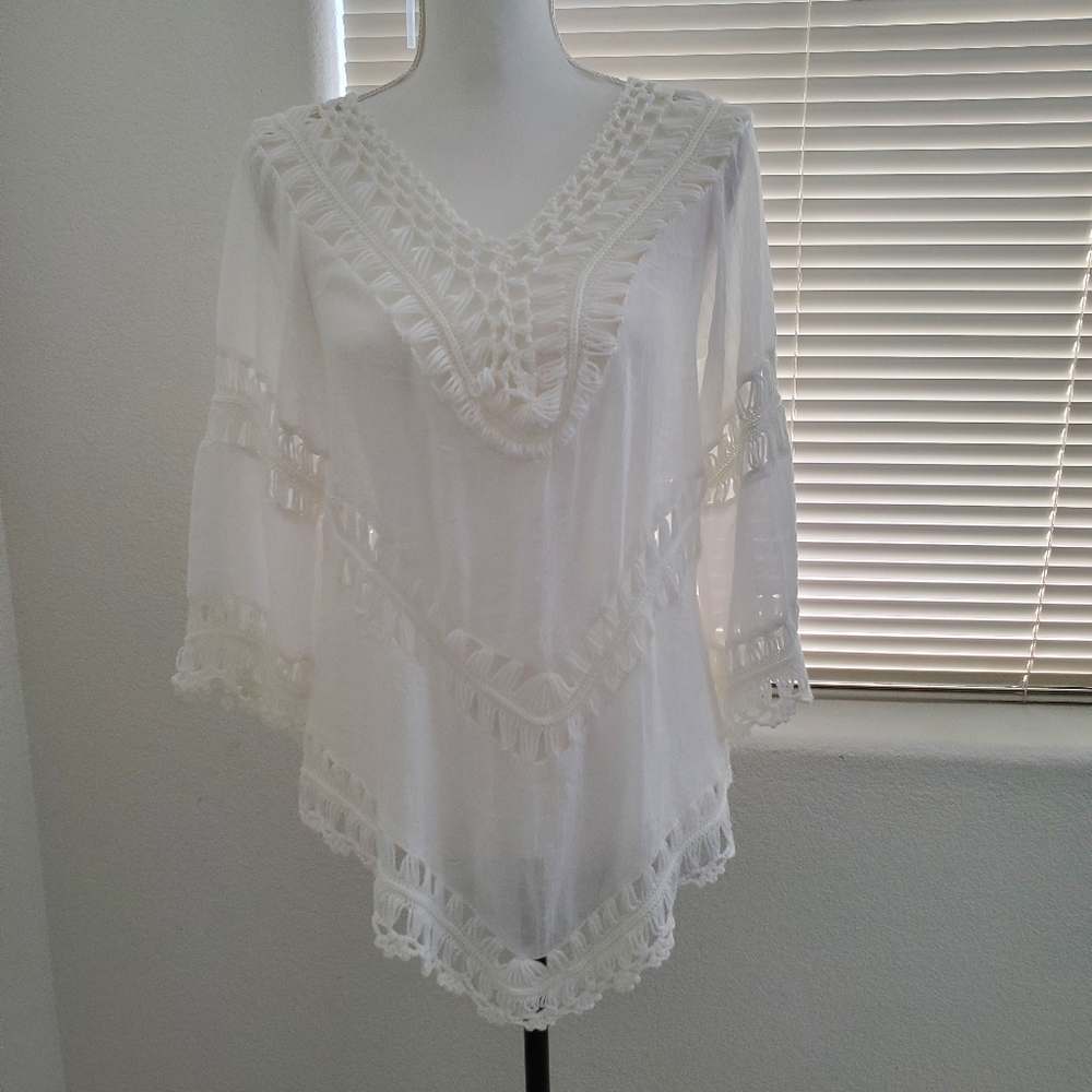Vivid Collection Crochet Cover-up